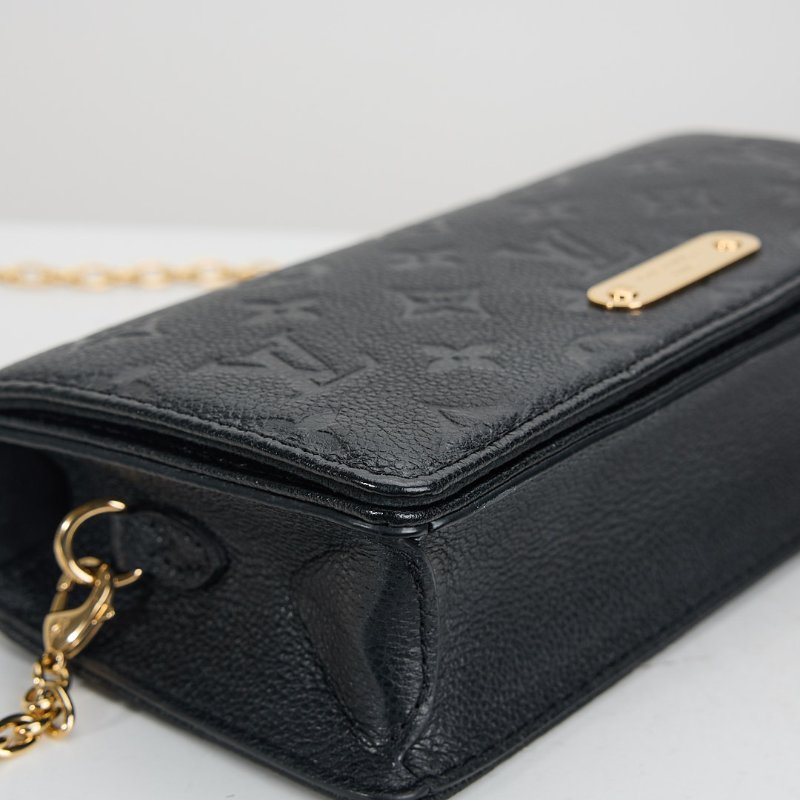 二手Lv lily woc 黑壓紋/晶片款-6