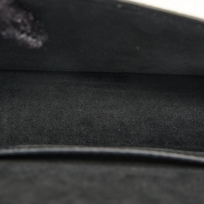 二手Lv lily woc 黑壓紋/晶片款-12