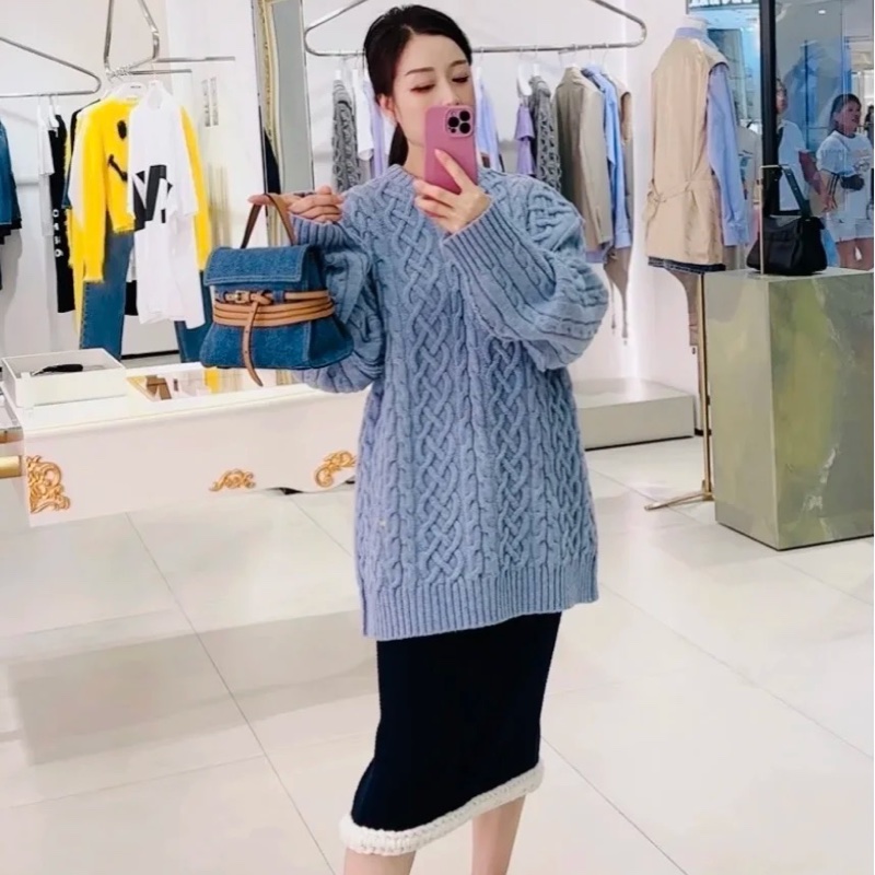 MOSCHINO Tie Me 丹寧綁帶包 (附揹帶)-5