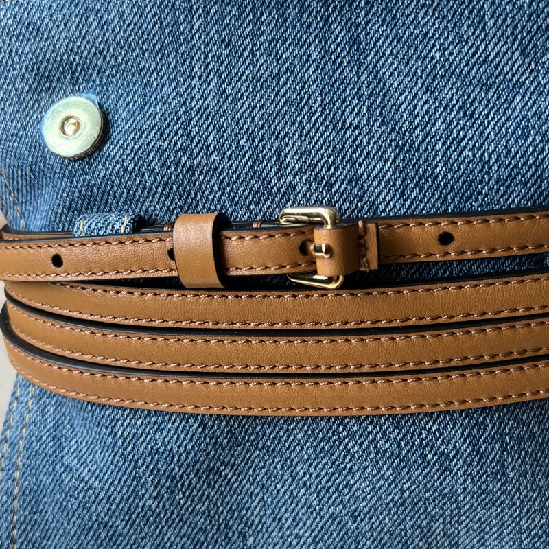 MOSCHINO Tie Me 丹寧綁帶包 (附揹帶)-23