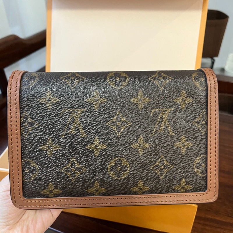 【全平台最便宜✨97%新✨有塵袋盒子】LV 達芙妮Dauphine woc鏈條腋下包｜斜挎包｜單肩包-1