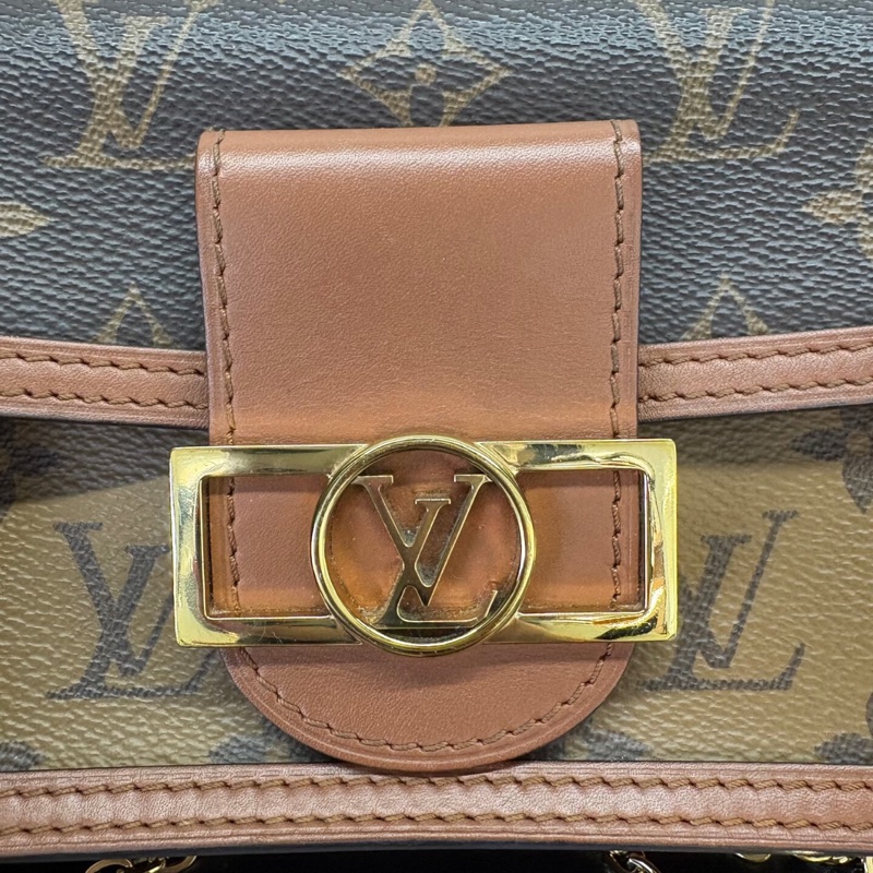 【全平台最便宜✨97%新】LV 達芙妮Dauphine woc鏈條腋下包｜斜挎包｜單肩包-6