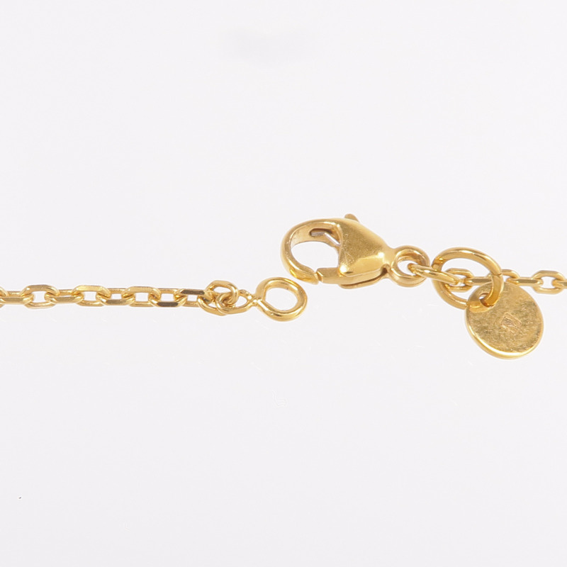 HERMES 皮革/金屬As De Coeur項鍊-5