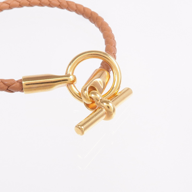 HERMES Swift皮革Glenam H Trio Bracelet手鐲-4