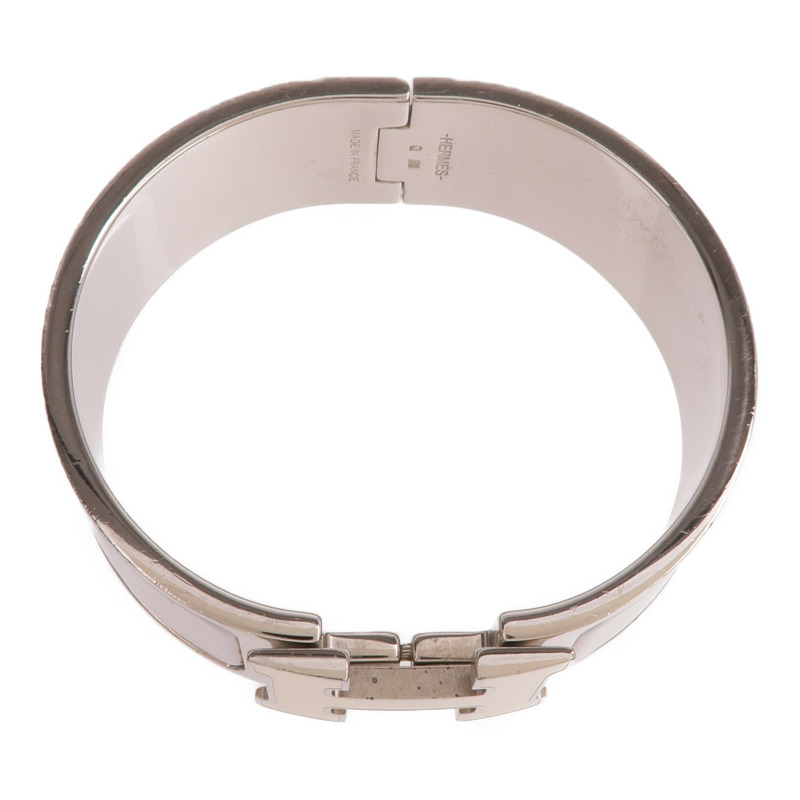 HERMES 金屬/琺瑯Clic Clac H手鐲-3