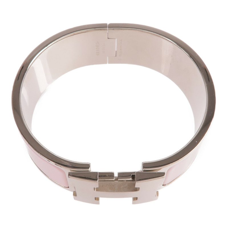 HERMES 金屬/琺瑯Clic Clac H手鐲-3