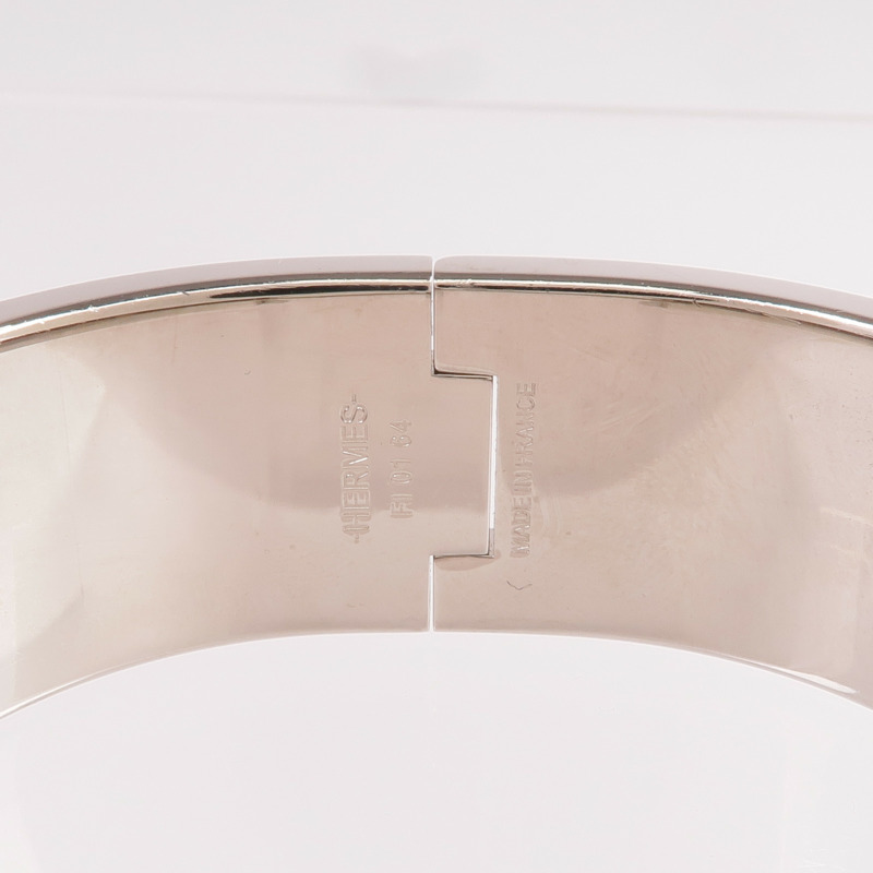 HERMES 金屬/琺瑯Clic Clac H手鐲-5