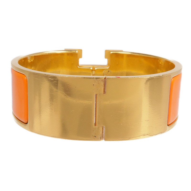 HERMES 金屬/琺瑯Clic-Clac H手鐲-1