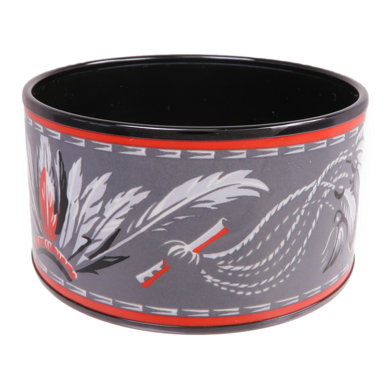 HERMES 琺瑯/金屬Armreif Breit S手鐲-1