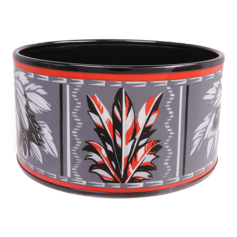 HERMES 琺瑯/金屬Armreif Breit S手鐲-2
