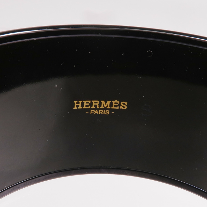 HERMES 琺瑯/金屬Armreif Breit S手鐲-4