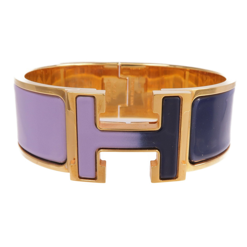HERMES 金屬/琺瑯Clic-Clac H Bracelet手鐲-0
