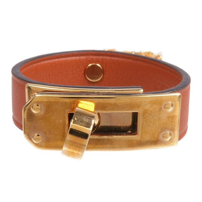 HERMES Swift皮革Kelly Glove Clip金扣掛飾-0