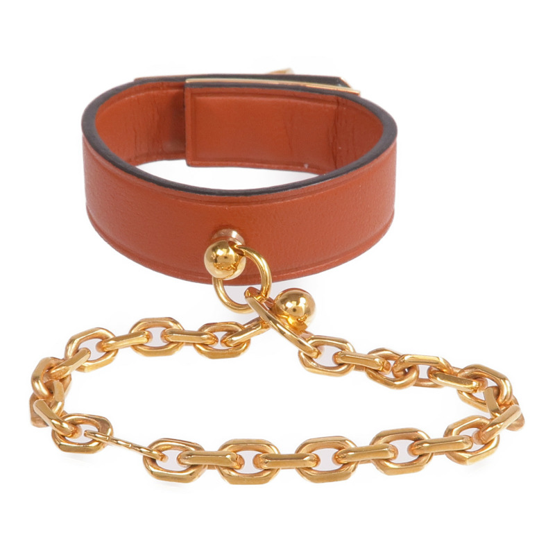 HERMES Swift皮革Kelly Glove Clip金扣掛飾-2