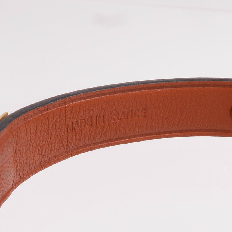 HERMES Swift皮革Kelly Glove Clip金扣掛飾-6