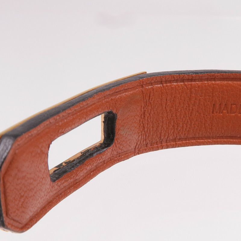 HERMES Swift皮革Kelly Glove Clip金扣掛飾-7