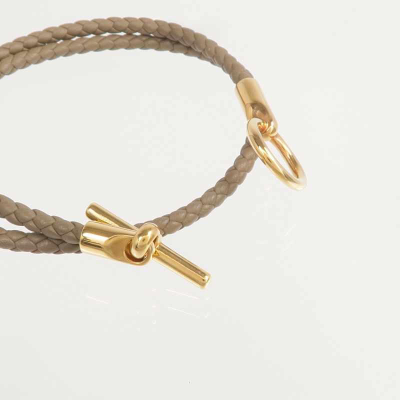 HERMES Swift皮革Glenan Double Tour Bracelet手鏈-4