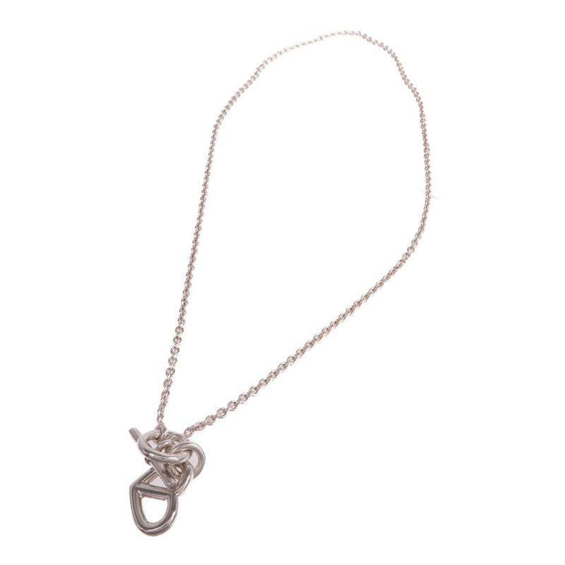 HERMES 925純銀Cache Coeur Amulette Pendant項鍊-3