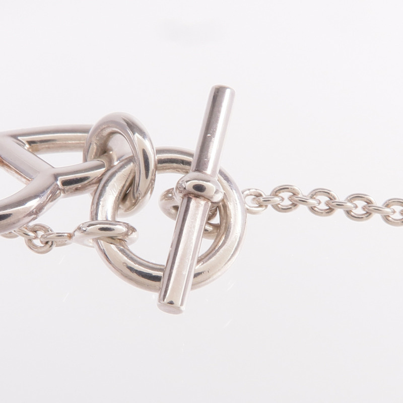 HERMES 925純銀Cache Coeur Amulette Pendant項鍊-4