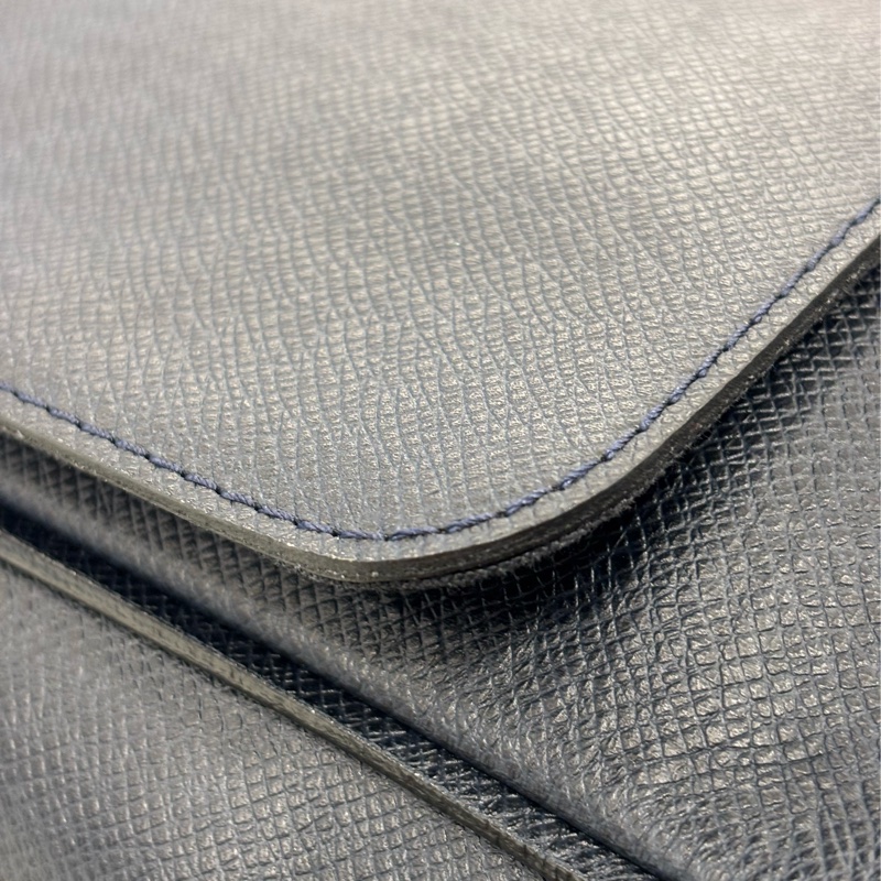 LV M32632 MILO TAIGA 深藍 牛皮 男仕款 大款 肩背包 斜背包-12