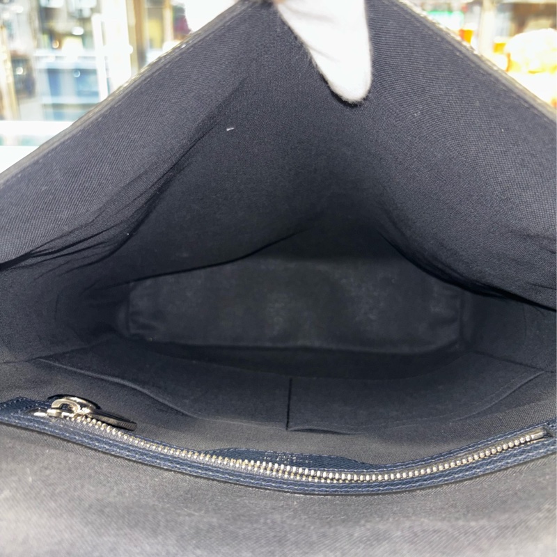 LV M32632 MILO TAIGA 深藍 牛皮 男仕款 大款 肩背包 斜背包-34