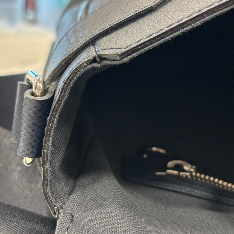 LV M32632 MILO TAIGA 深藍 牛皮 男仕款 大款 肩背包 斜背包-39