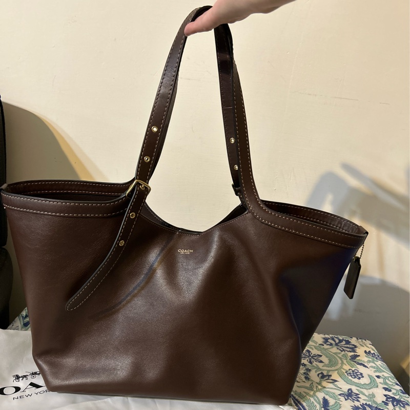 COACH 寇馳托特包 近全新閒置 有防塵袋、專櫃品牌紙袋-6