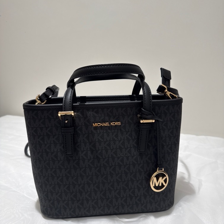 mk包包 老花色 黑-1
