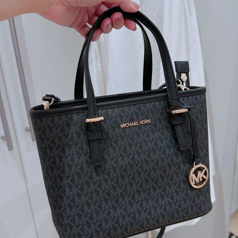 mk包包 老花色 黑-9