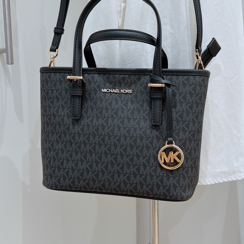 mk包包 老花色 黑-10