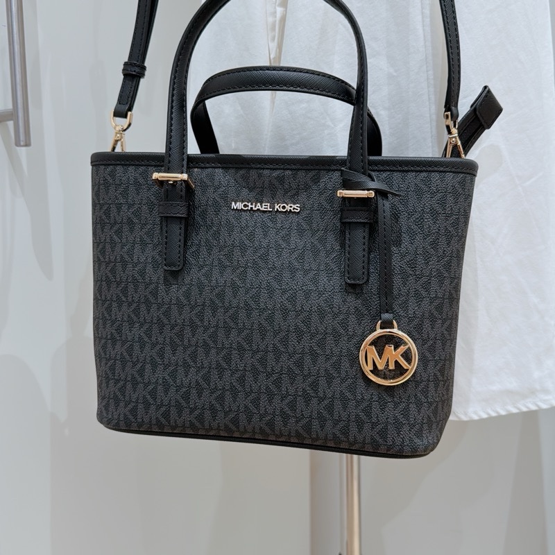 mk包包 老花色 黑-11