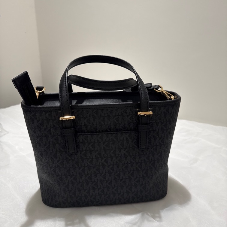 mk包包 老花色 黑-12