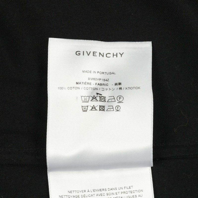 紀梵希金屬細部拉鍊襯衫上衣 #38 純棉黑二手男款-4