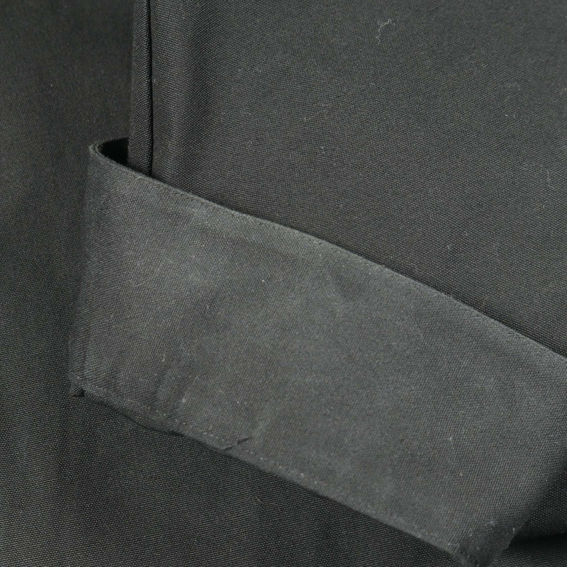 紀梵希金屬細部拉鍊襯衫上衣 #38 純棉黑二手男款-7