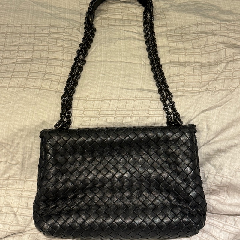 Bottega Veneta olimpia經典編織肩背斜背包-10