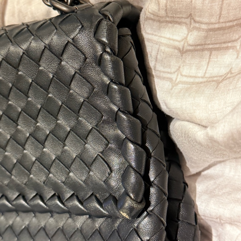 Bottega Veneta olimpia經典編織肩背斜背包-17