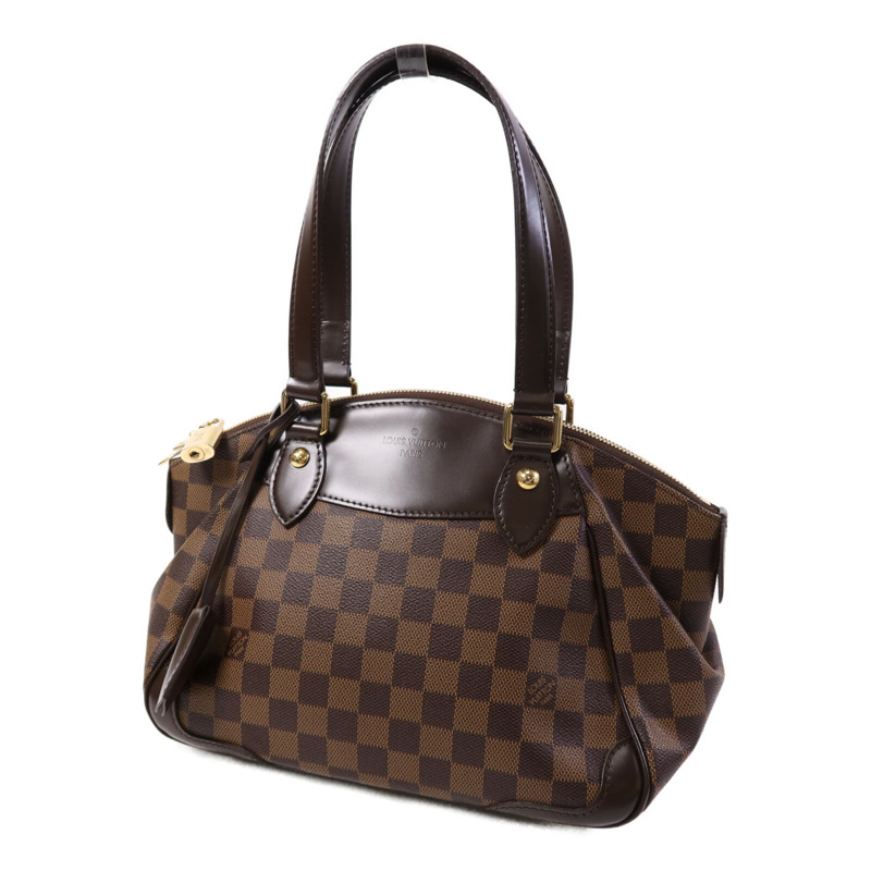 LOUIS VUITTON Damier Verona PM金扣肩背袋-1