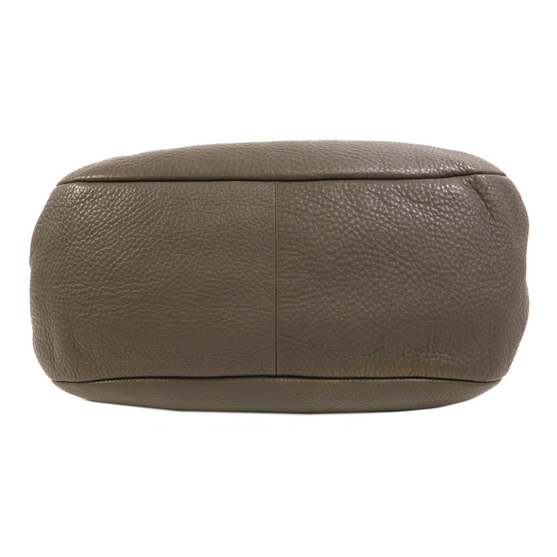 PRADA 牛皮皮革Shoulder Bag金扣肩背袋-3