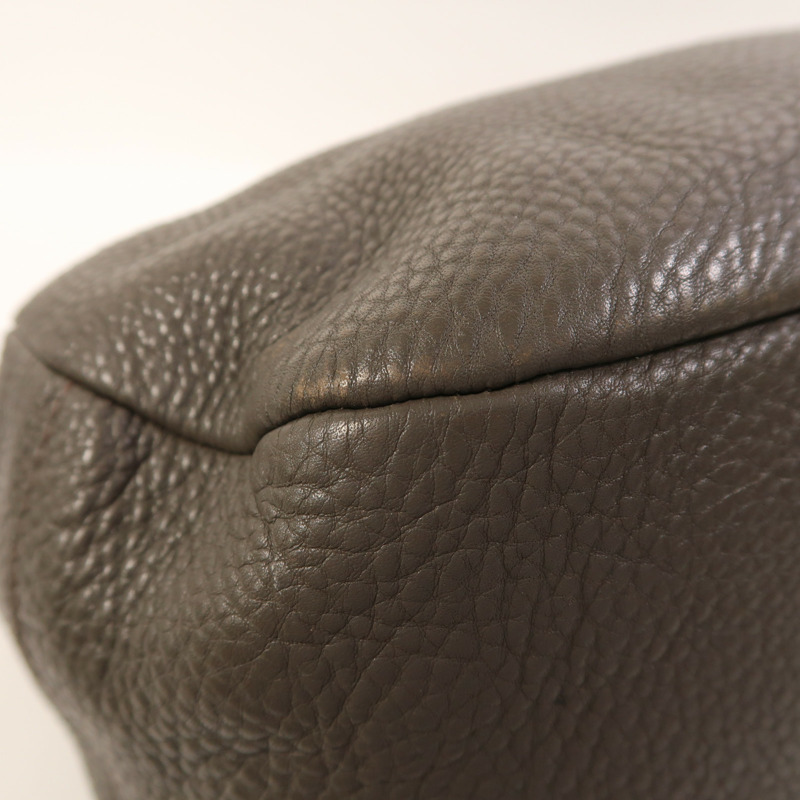 PRADA 牛皮皮革Shoulder Bag金扣肩背袋-10