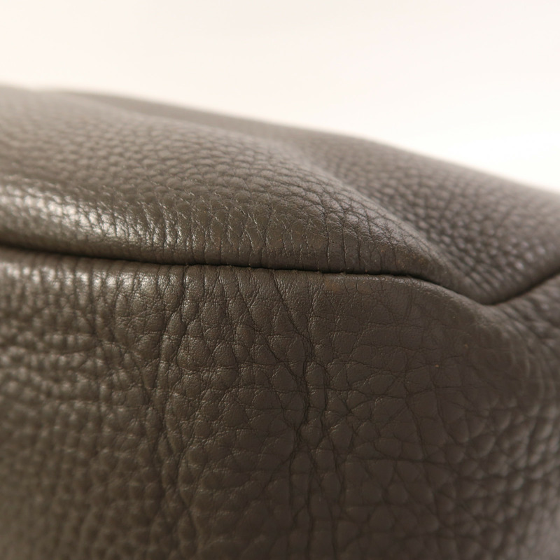 PRADA 牛皮皮革Shoulder Bag金扣肩背袋-11