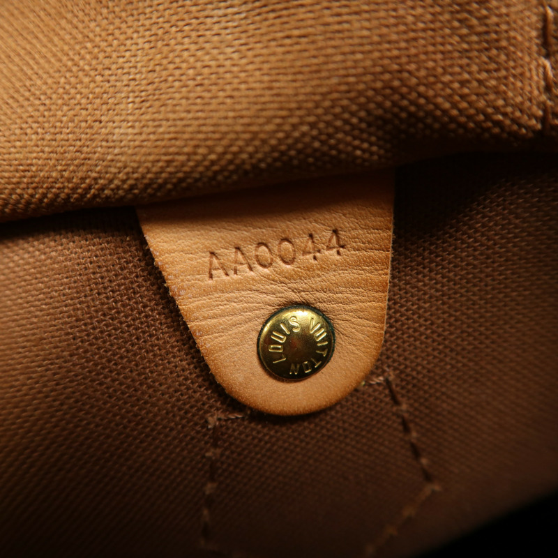 LOUIS VUITTON Monogram Speedy 30金扣手挽袋-7