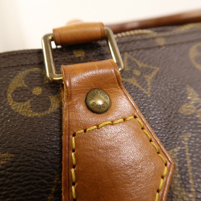 LOUIS VUITTON Monogram Speedy 30金扣手挽袋-16