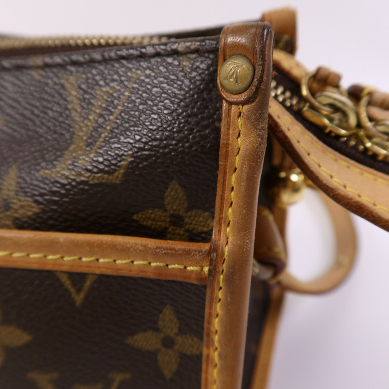 LOUIS VUITTON Monogram Popincourt Long金扣肩背袋-15