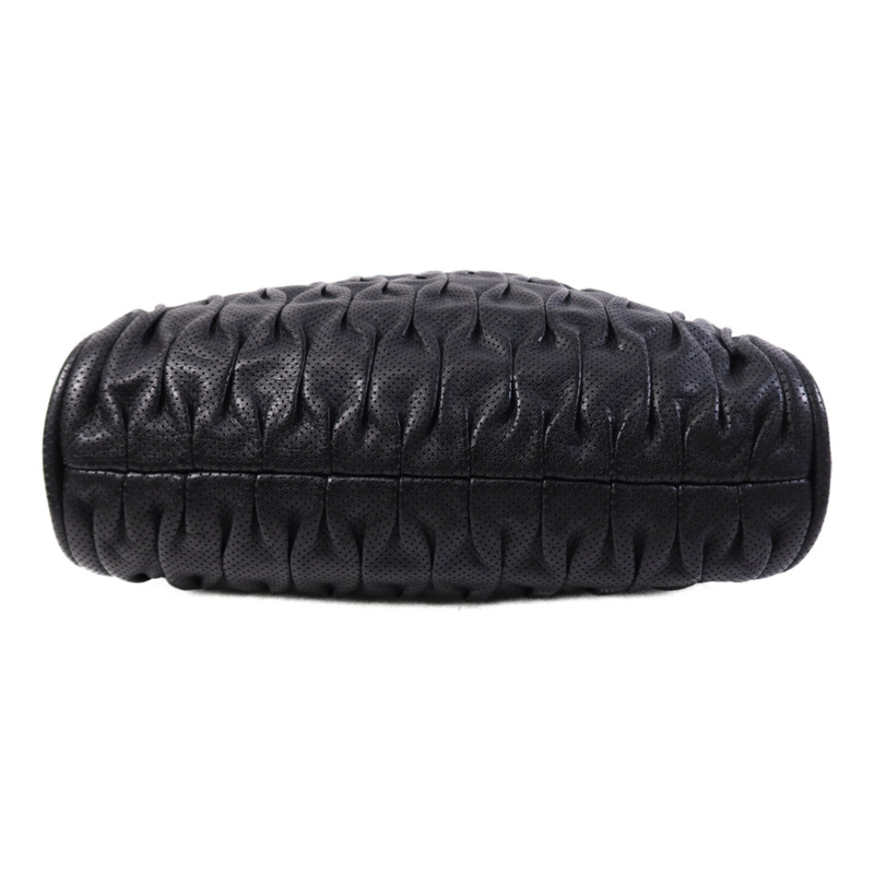 CHANEL 牛皮皮革Chain Shoulder銀扣鏈帶肩背袋-3