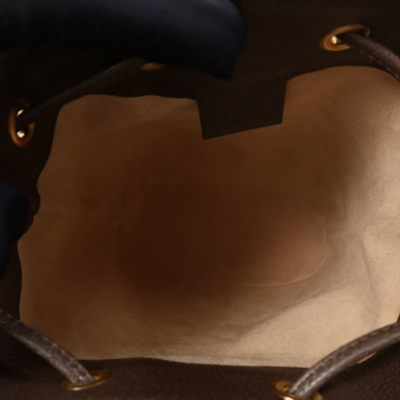 GUCCI 塗層帆布Ophidia Mini Bucket金扣肩背袋-4