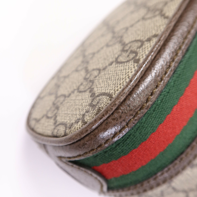 GUCCI 塗層帆布Ophidia Mini Bucket金扣肩背袋-11