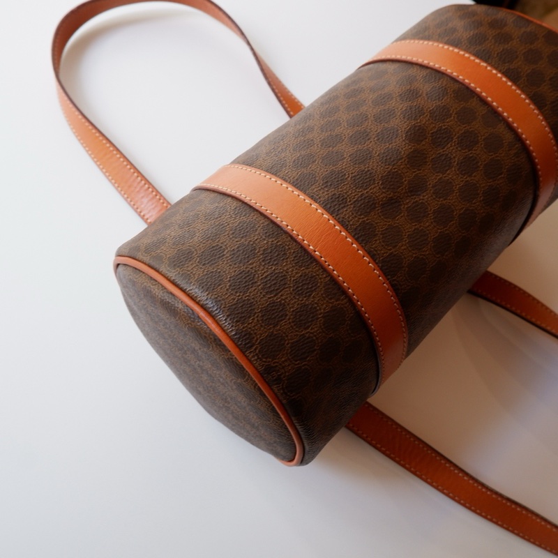 Celine經典老花圓筒包-6