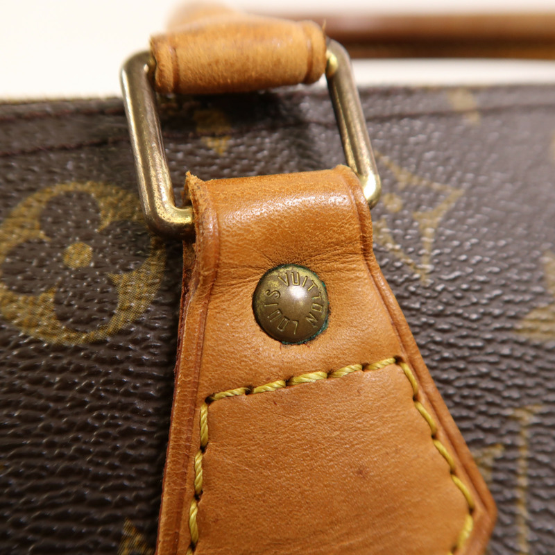 LOUIS VUITTON Monogram Speedy 30金扣手挽袋-21