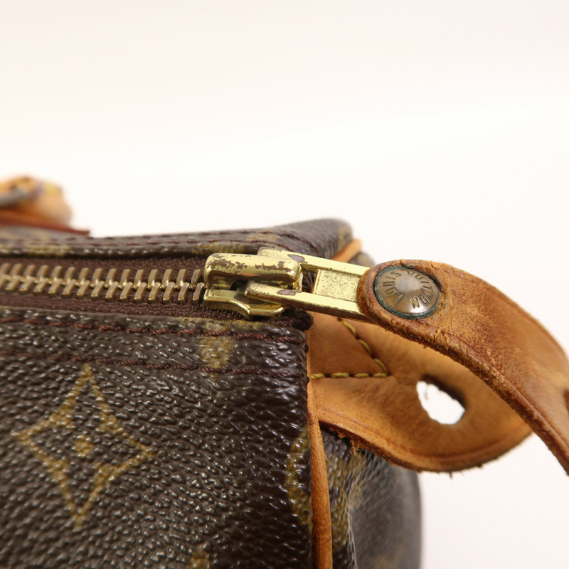 LOUIS VUITTON Monogram Speedy 30金扣手挽袋-23