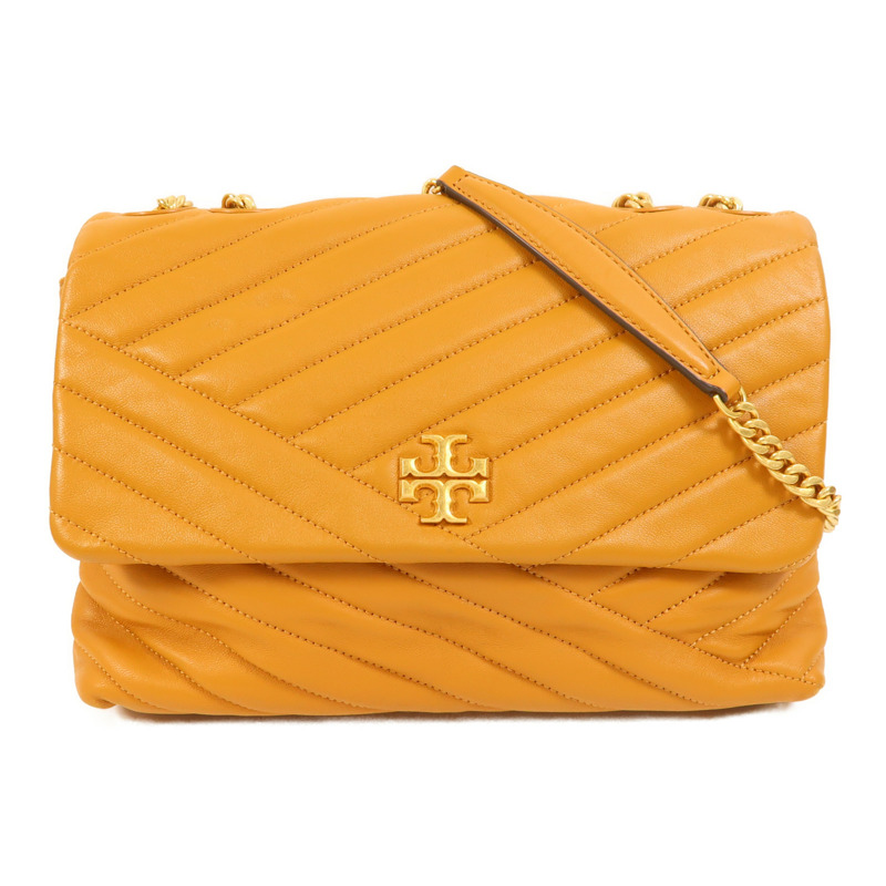 Tory Burch 牛皮皮革Chain Shoulder金扣鏈帶肩背袋-0